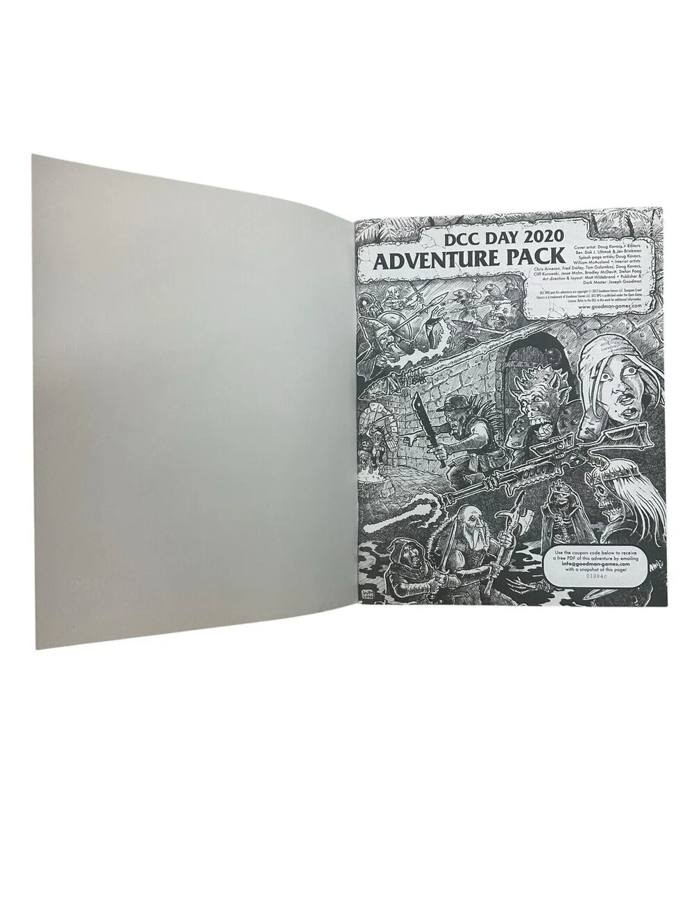 Goodman DCC RPG DCC Day 2020 - Adventure Pack EX